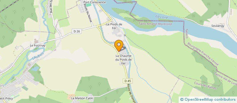 localisation de l'entreprise MONSIEUR VINCENT BROUILLON  JOUET SUR L'AUBOIS