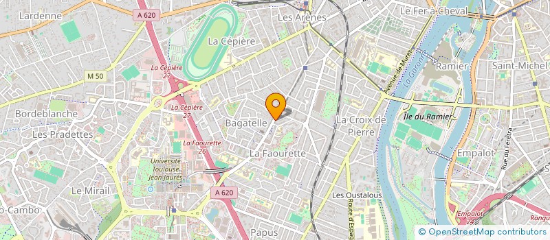 localisation de l'entreprise MONSIEUR VINCENT BROUTIN à TOULOUSE
