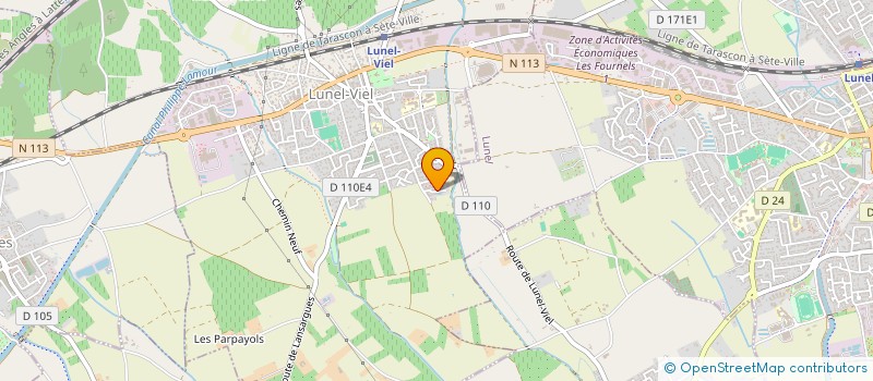 localisation de l'entreprise MONSIEUR VINCENT BRUILLE à LUNEL-VIEL
