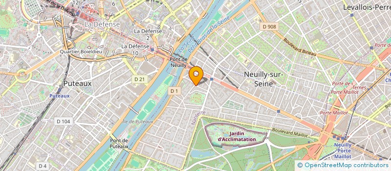 localisation de l'entreprise MONSIEUR VINCENT BRUN à NEUILLY SUR SEINE