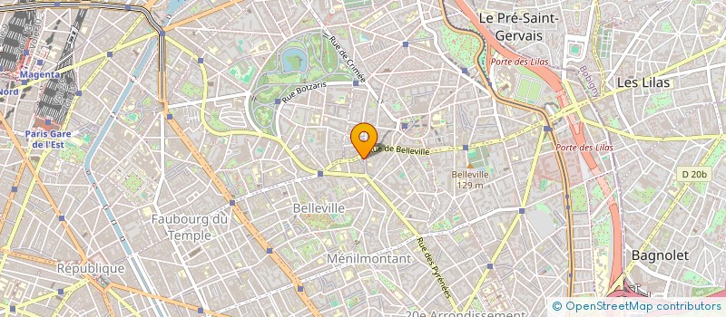 localisation de l'entreprise MONSIEUR VINCENT BRUNEAU  PARIS