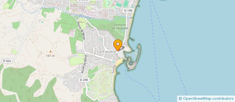 localisation de l'entreprise MONSIEUR VINCENT BRUNEL  BORMES-LES-MIMOSAS