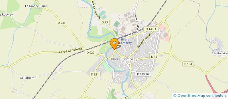 localisation de l'entreprise MONSIEUR VINCENT BRUNET à ILLIERS-COMBRAY