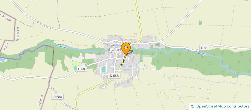 localisation de l'entreprise MONSIEUR VINCENT BRUNET  GUMERY