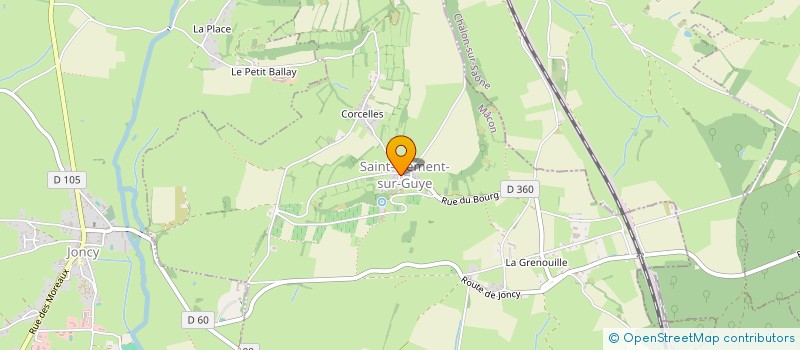 localisation de l'entreprise MONSIEUR VINCENT BRUNO à TOURNUS