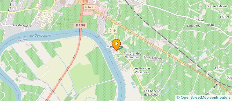localisation de l'entreprise MONSIEUR VINCENT BRUNOT à SAINT-EMILION