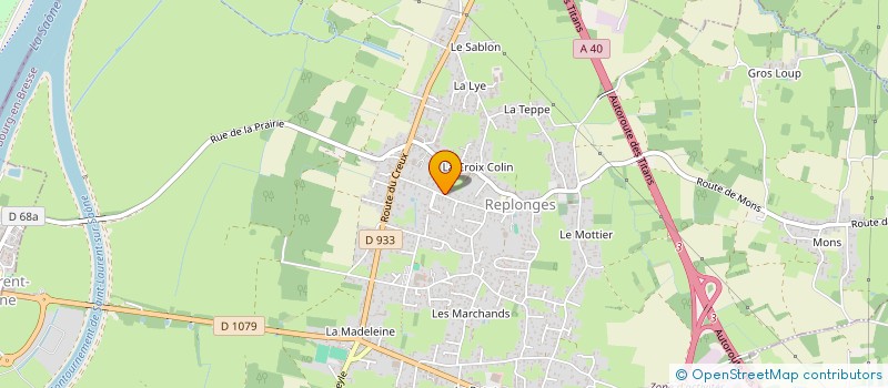 localisation de l'entreprise MONSIEUR VINCENT BUATHIER à REPLONGES