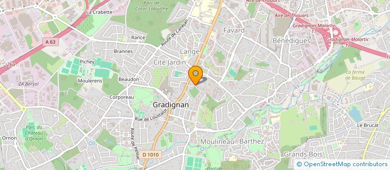 localisation de l'entreprise MONSIEUR VINCENT BUGIER  FLEURANCE