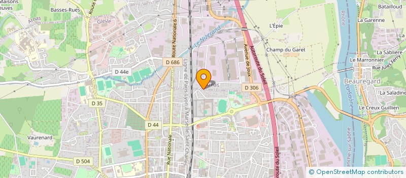 localisation de l'entreprise MONSIEUR VINCENT BUISSON  ARNAS