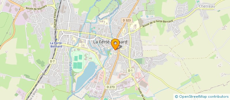 localisation de l'entreprise MONSIEUR VINCENT BUNOT  LA FERTE-BERNARD