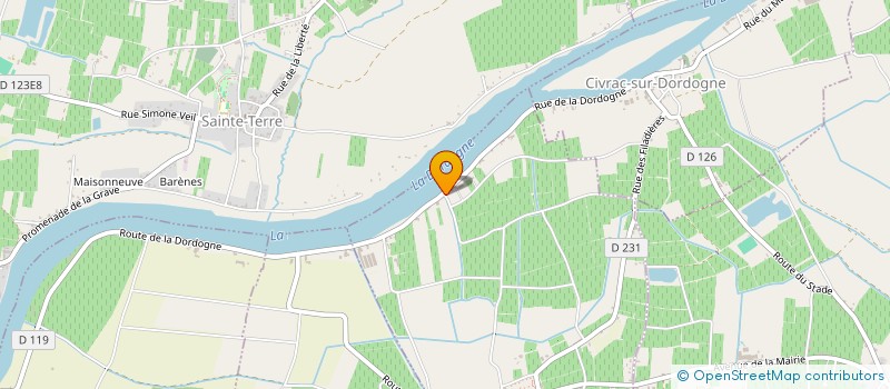 localisation de l'entreprise MONSIEUR VINCENT BURAU  SAINTE-FLORENCE