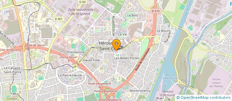 localisation de l'entreprise MONSIEUR VINCENT BURTIN  CAEN