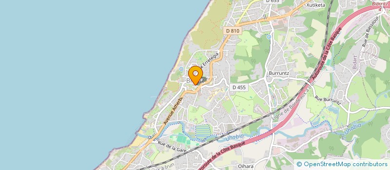 localisation de l'entreprise MONSIEUR VINCENT BURTRE  GUETHARY