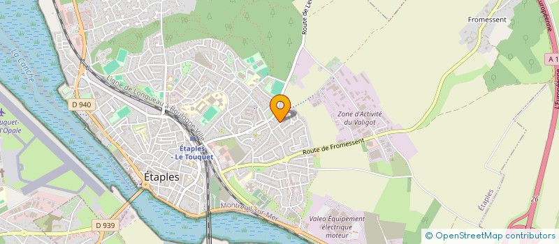 localisation de l'entreprise MONSIEUR VINCENT CAFFIER à ETAPLES