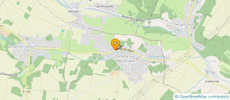 localisation de l'entreprise MONSIEUR VINCENT CAILLE  OINVILLE-SUR-MONTCIENT