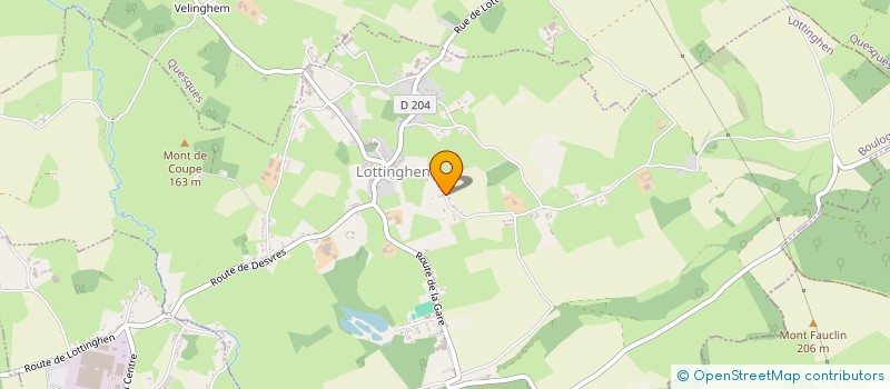 localisation de l'entreprise MONSIEUR VINCENT CALON  LOTTINGHEN