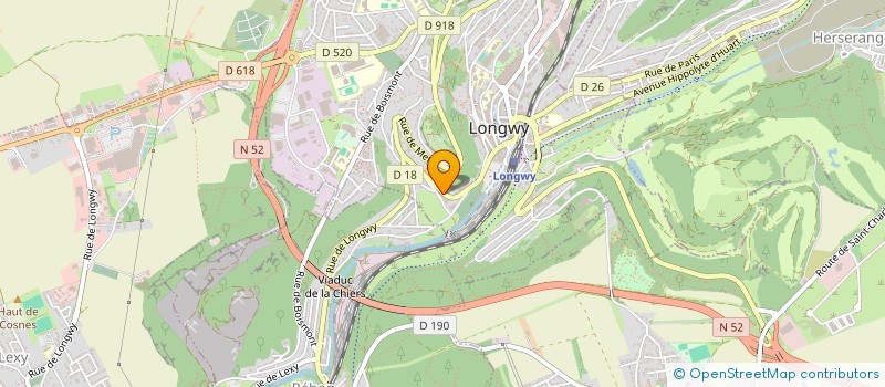localisation de l'entreprise MONSIEUR VINCENT CALVARUSO à LONGWY