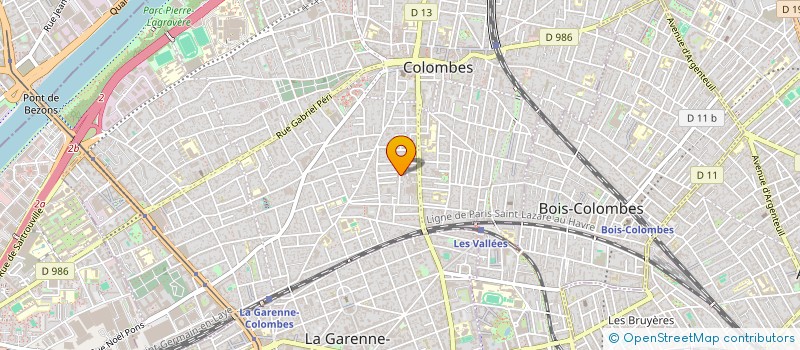 localisation de l'entreprise MONSIEUR VINCENT CAMPAN à COLOMBES