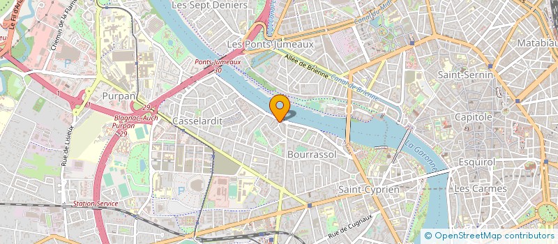 localisation de l'entreprise MONSIEUR VINCENT CAMPANINI  TOULOUSE