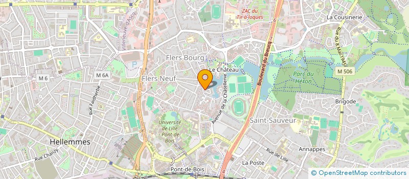 localisation de l'entreprise MONSIEUR VINCENT CAMUS  VILLENEUVE-D'ASCQ