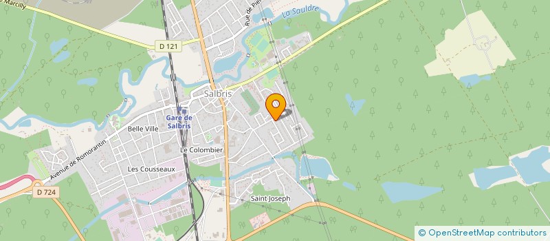 localisation de l'entreprise MONSIEUR VINCENT CAMUS  SALBRIS