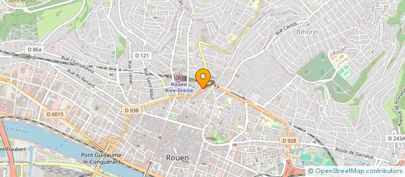 localisation de l'entreprise MONSIEUR VINCENT CANCEILL  ROUEN