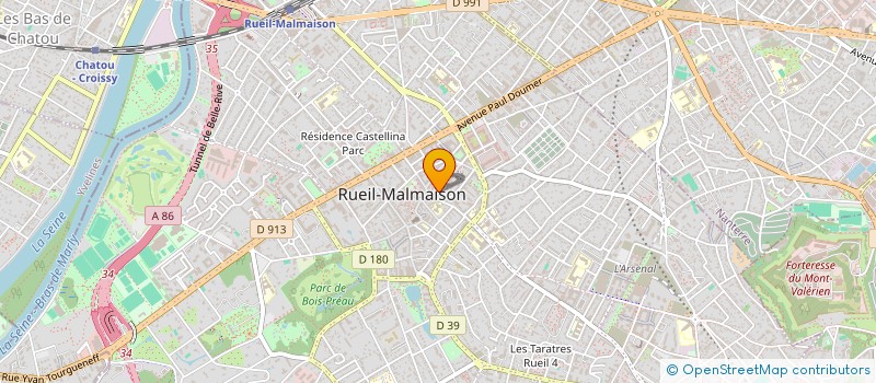 localisation de l'entreprise MONSIEUR VINCENT CANFORA à RUEIL-MALMAISON