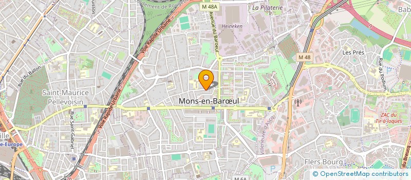 localisation de l'entreprise MONSIEUR VINCENT CANTAERT  MONS-EN-BARUL