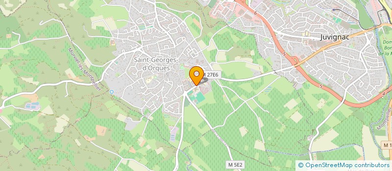 localisation de l'entreprise MONSIEUR VINCENT CANTIN  SAINT-GEORGES-D'ORQUES