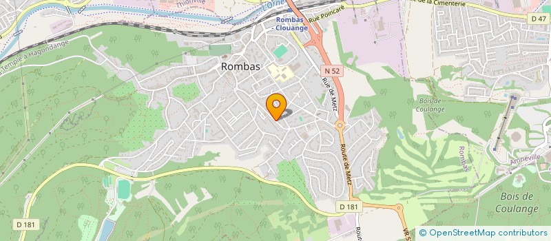 localisation de l'entreprise MONSIEUR VINCENT CAPPALONGA à ROMBAS