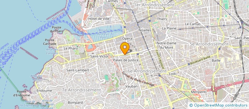 localisation de l'entreprise MONSIEUR VINCENT CARADEC  MARSEILLE