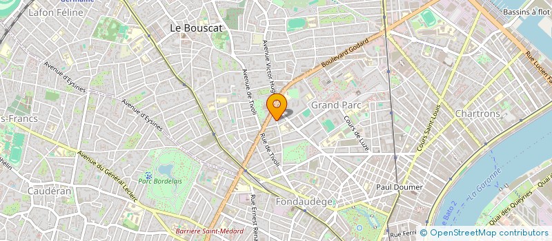 localisation de l'entreprise MONSIEUR VINCENT CARBILLET  BORDEAUX