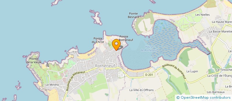 localisation de l'entreprise MONSIEUR VINCENT CARDIN à SAINT-MALO