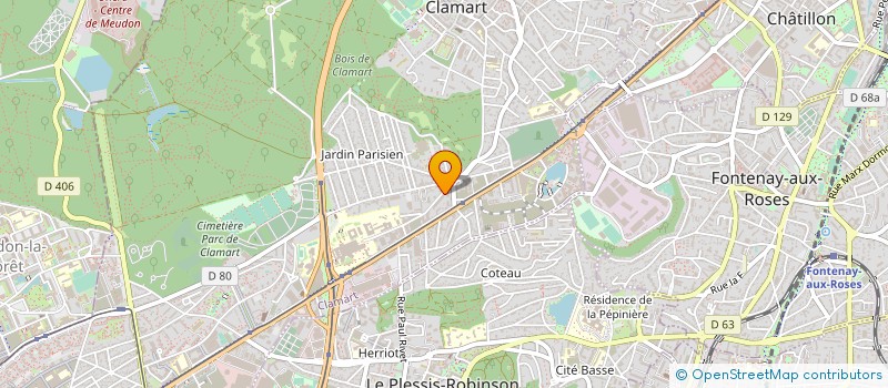 localisation de l'entreprise MONSIEUR VINCENT CARDOT à CLAMART
