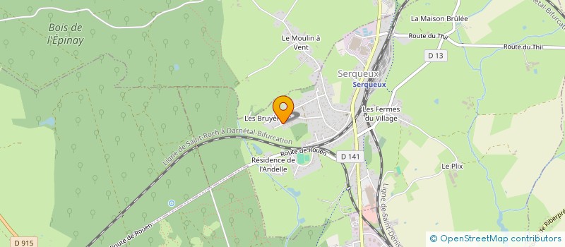 localisation de l'entreprise MONSIEUR VINCENT CARLIER à SERQUEUX