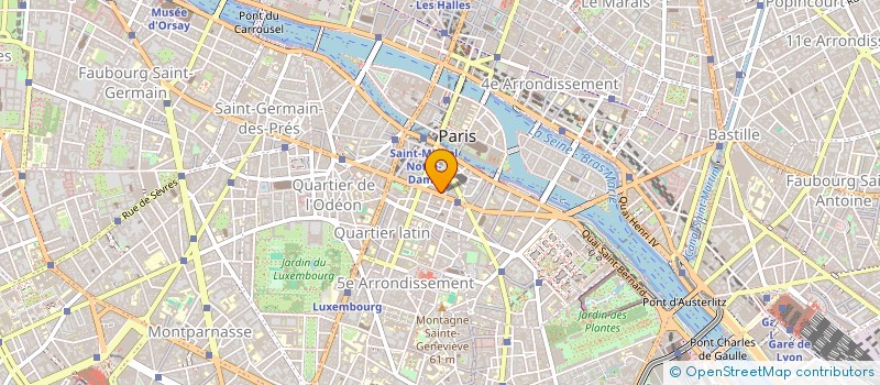 localisation de l'entreprise MONSIEUR VINCENT CARON  PARIS