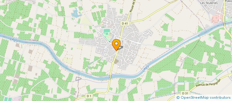 localisation de l'entreprise MONSIEUR VINCENT CARRERAS  CLAIRA