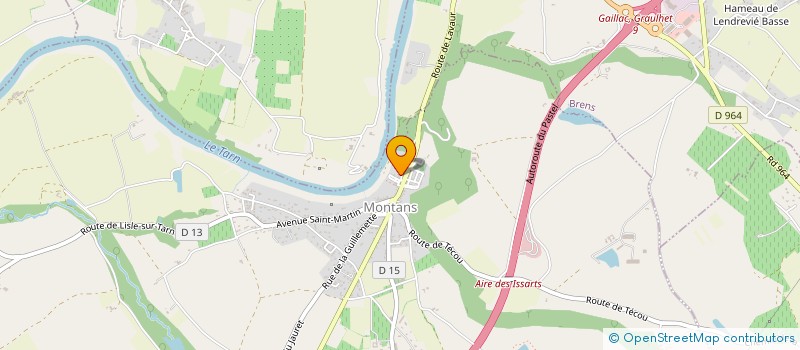 localisation de l'entreprise MONSIEUR VINCENT CARRIE  SENOUILLAC