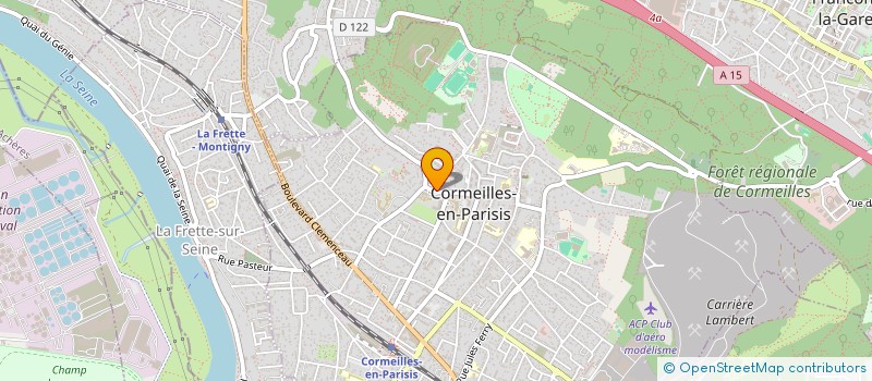 localisation de l'entreprise MONSIEUR VINCENT CARUSO  MONTIGNY-LES-CORMEILLES