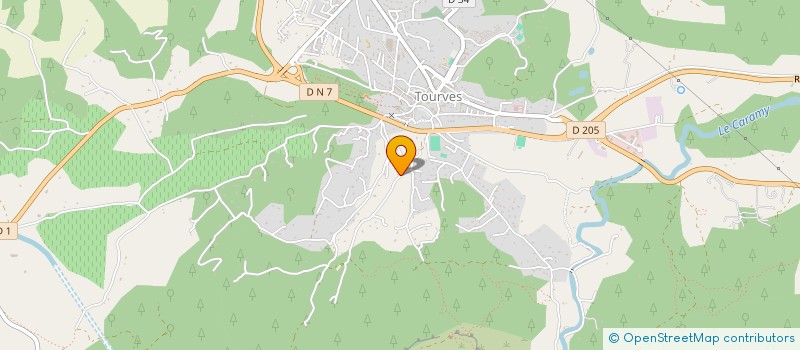 localisation de l'entreprise MONSIEUR VINCENT CARUSO  TOURVES