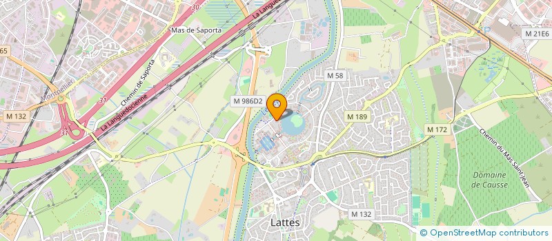 localisation de l'entreprise MONSIEUR VINCENT CASSADO à LATTES