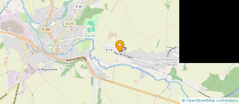 localisation de l'entreprise MONSIEUR VINCENT CASSAGNE à SAINT-MARTIN-DES-CHAMPS