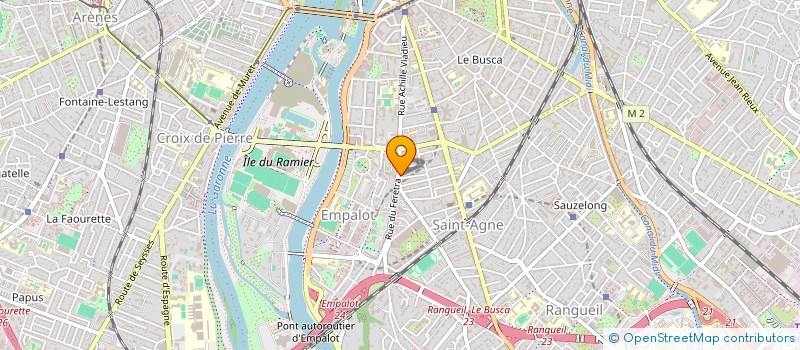 localisation de l'entreprise MONSIEUR VINCENT CASSEN  TOULOUSE