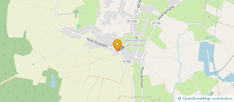 localisation de l'entreprise MONSIEUR VINCENT CASSIER  LABERGEMENT-LES-SEURRE