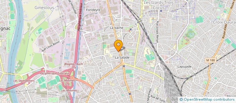 localisation de l'entreprise MONSIEUR VINCENT CASTEL à TOULOUSE