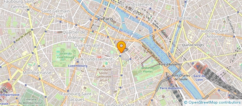 localisation de l'entreprise MONSIEUR VINCENT CASTELLAN  PARIS