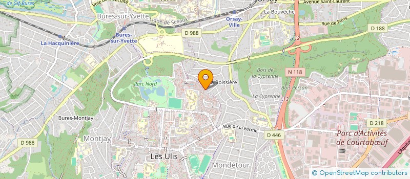localisation de l'entreprise MONSIEUR VINCENT CATTANEO à LES ULIS