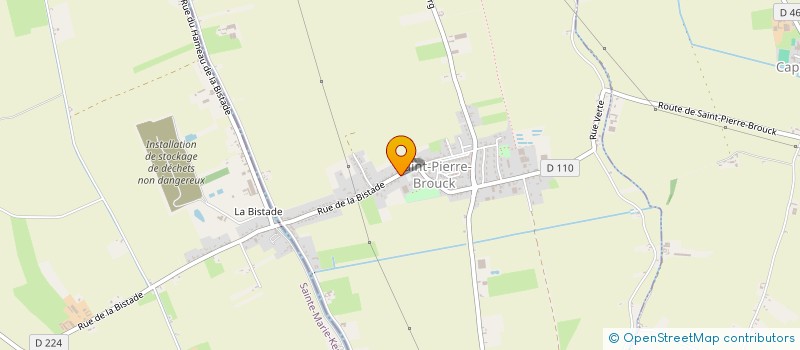 localisation de l'entreprise MONSIEUR VINCENT CATTOEN  SAINT-PIERRE-BROUCK