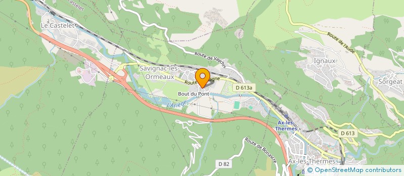 localisation de l'entreprise MONSIEUR VINCENT CATY à SAVIGNAC-LES-ORMEAUX
