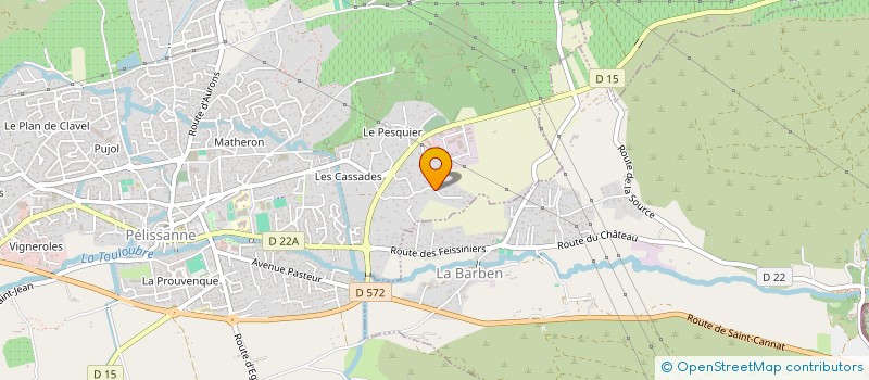 localisation de l'entreprise MONSIEUR VINCENT CAUQUIL à PELISSANNE